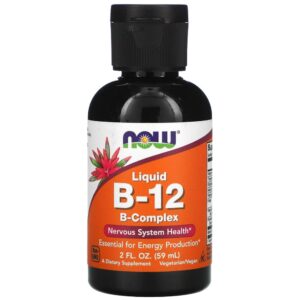 NOW Foods, Liquid B-12, B-Complex 59 ml