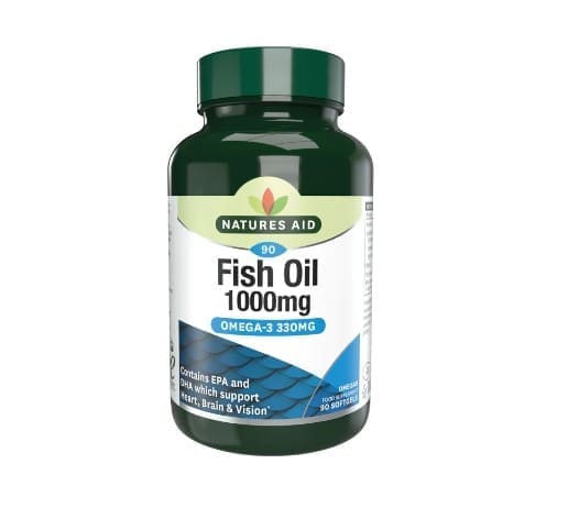 Natures Aid Fish Oil 1000Mg (Omega 3) 90'S
