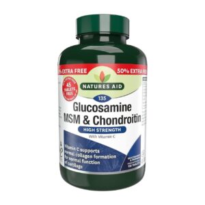 Natures Aid Glucosamine, Chondroitin$ Msm 90'S