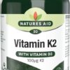 Natures Aid K2 100Mcg 30'S