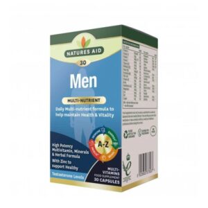 Natures Aid Men's Multivitamin $Minerals Complex 30'S