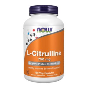 Now Citrulline 750mg Capsules