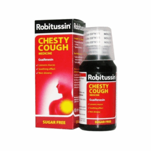 ROBITUSSIN SUGAR FREE CHESTY COUGH 100ML