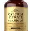 Solgar Calcium Citrate with Vitamin D3 Tablets 120's