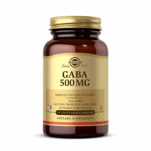 Solgar GABA 500 mg Vegetable Capsules 50's