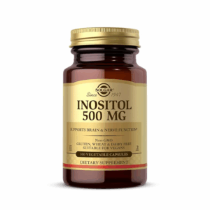 Solgar Inositol 500 mg Vegetable Capsules 100's