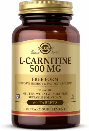 Solgar L-Carnitine 500mg Tablets 60's