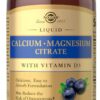 Solgar Liquid Calcium Magnesium Citrate with Vitamin D3 473ml