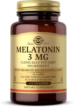 Solgar Melatonin 3 mg Nuggets 120's