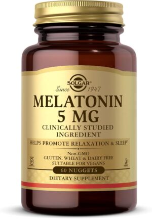 Solgar Melatonin 5 mg Nuggets 60's