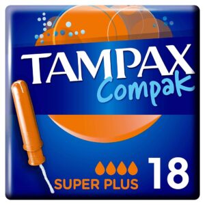 Tampax Compak Super 18'S