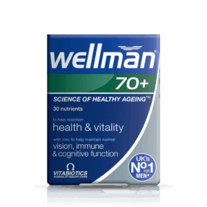 Vitabiotics Wellman 70+multivitamin Mineral 30 Tablets