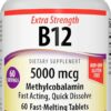 Webber Naturals B12 5000Mcg