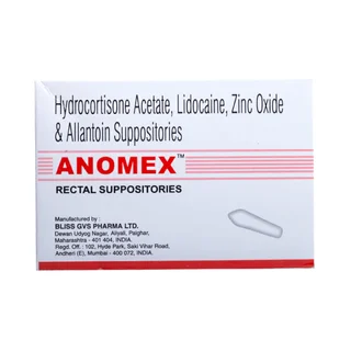 Anomex Suppositories 5's