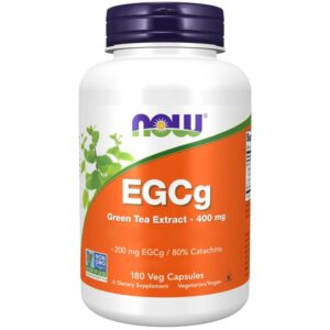 NOW Foods, EGCg, Green Tea Extract, 400 mg, 90 Veg Capsules