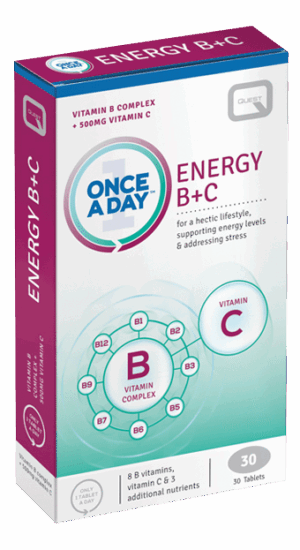 Quest Oad Energy B+c Tablets 30's