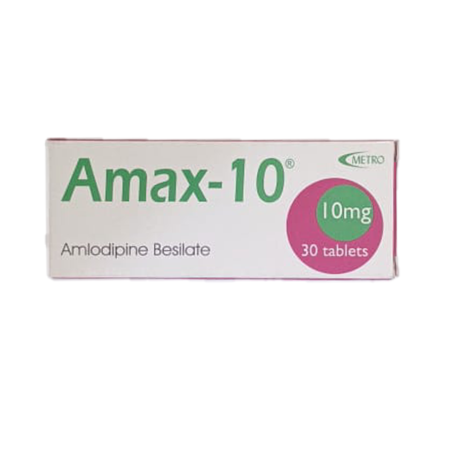 Amax 10Mg Tablets 30's Amlodipine