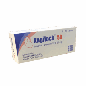 ANGILOCK 50MG(LOSARTAN POTASSIUM) 30`S