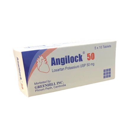 ANGILOCK 50MG(LOSARTAN POTASSIUM) 30`S