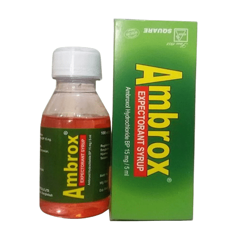 Ambrox Expectorant Syrup 15mg/5ml 100ml