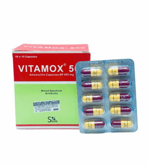 Amoxicillin 500Mg Capsules 100's