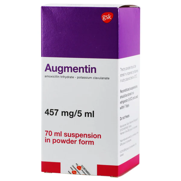 Augmentin Syrup 457Mg/5Ml 70Ml