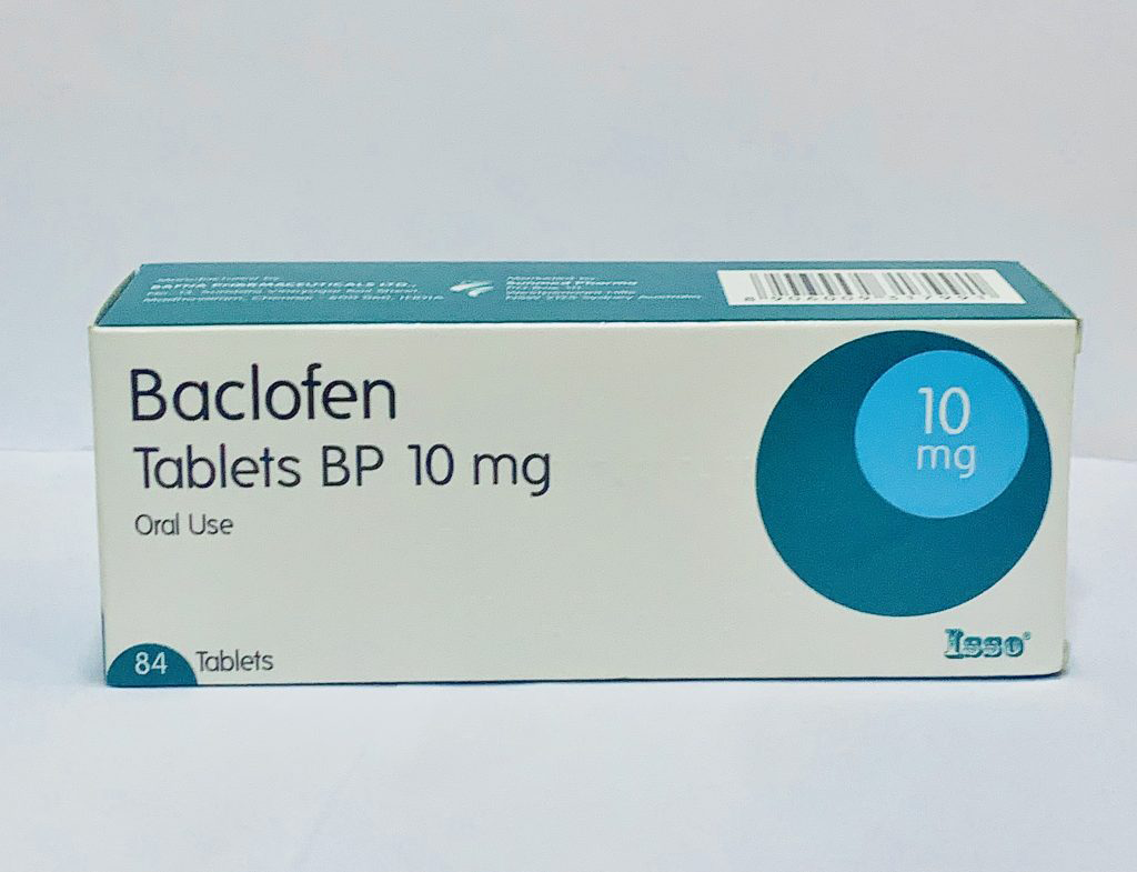 Baclofen 10Mg Tablets 100's