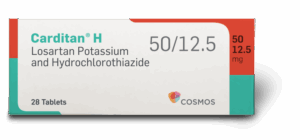 Carditan H Tablets 28's