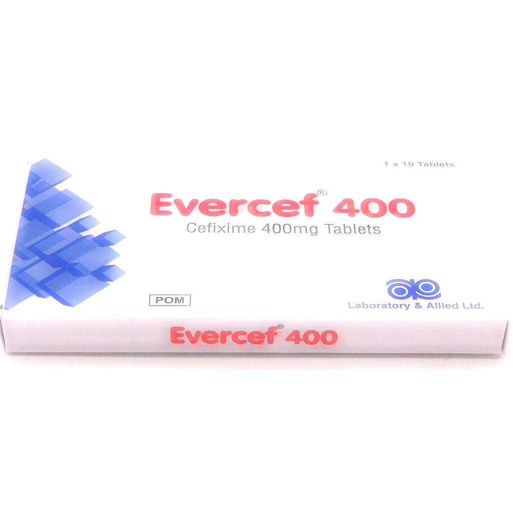Cefixime (Evercef) 400Mg 10'S