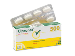 Ciprofloxacine 500Mg (Cipronat) Tablets 14's