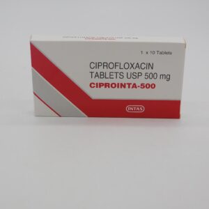 Ciprointa 500Mg Tablets 10's