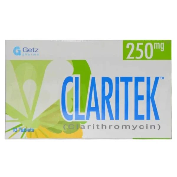 Claritek 250Mg Tablets 10's