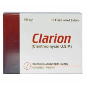 Claron 500Mg 10's