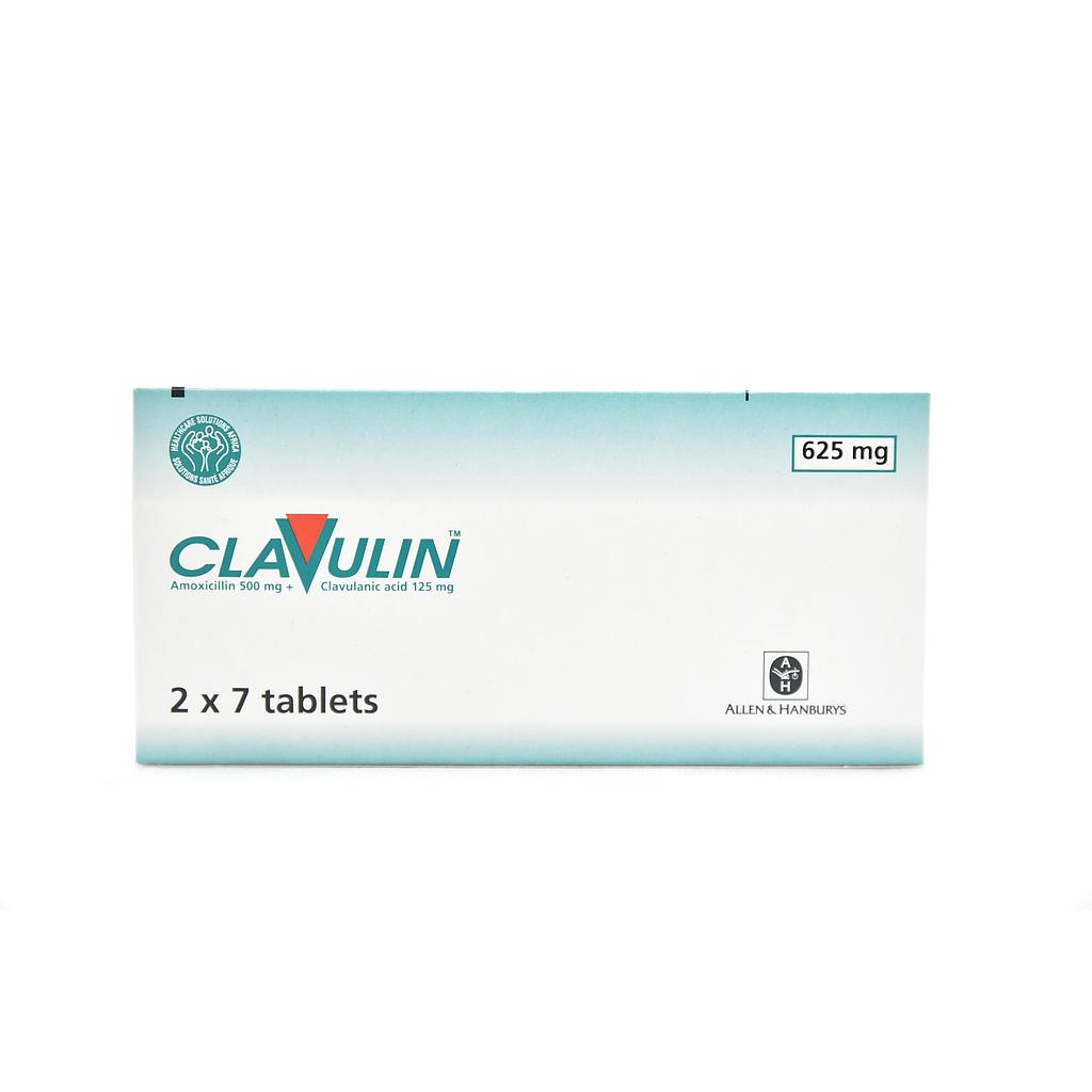 Clavulin 625Mg Tablets 14's