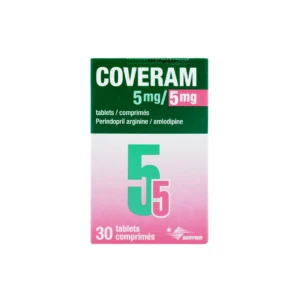Coveram 5Mg/5Mg Tablets 30's