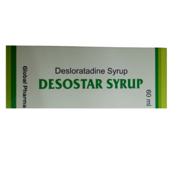 Desostar (Desloratadine) Syrup 60Ml
