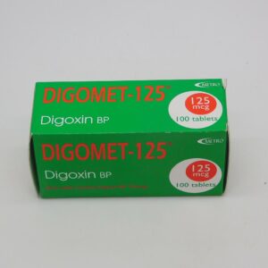 Digoxin 125Mcg (Digomet) Tablets 100's