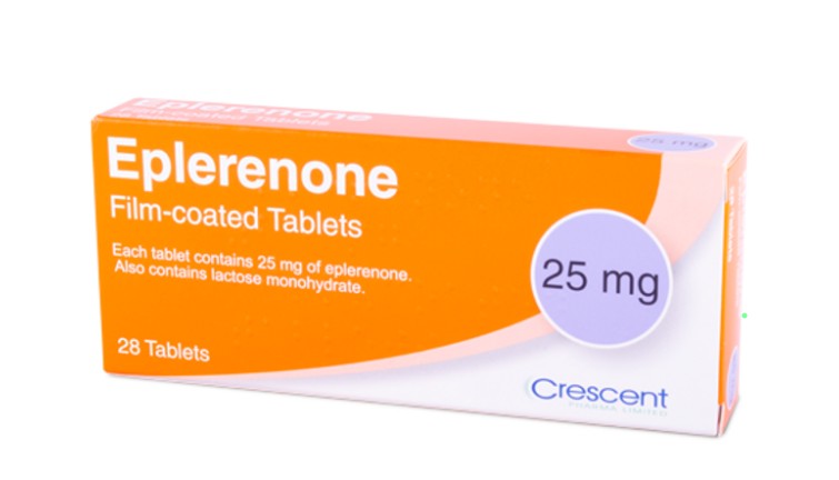 Eplerenone 25Mg Tablets 28's
