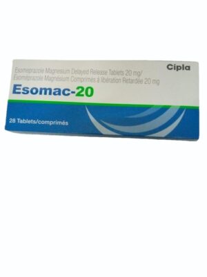 Esomac 20Mg Tablets 28's