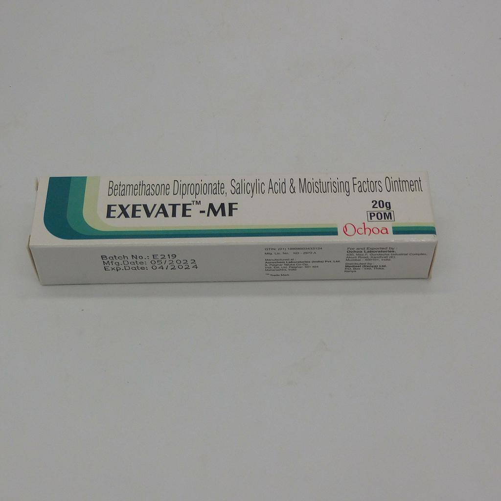 Exevate Mf Ointment 20G