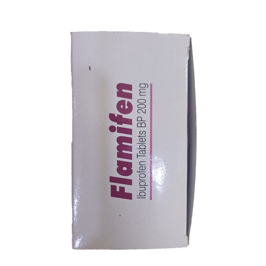 Flamifen Ibuprofen 200Mg Tablets 100`S