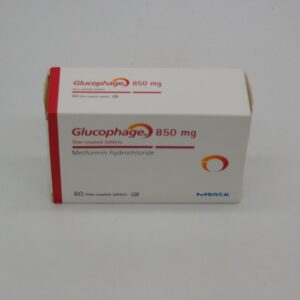 Glucophage 850Mg Tablets 60's