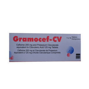 Gramocef Cv 200/125 Tablets 10's