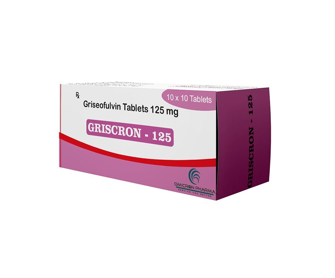 Griseofulvin 125Mg Tablets 100's