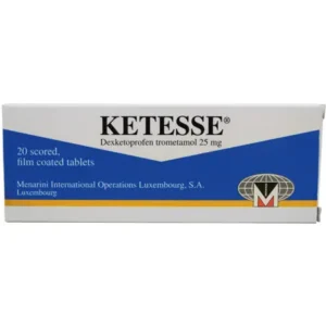 Ketesse 25Mg Tablets 20's