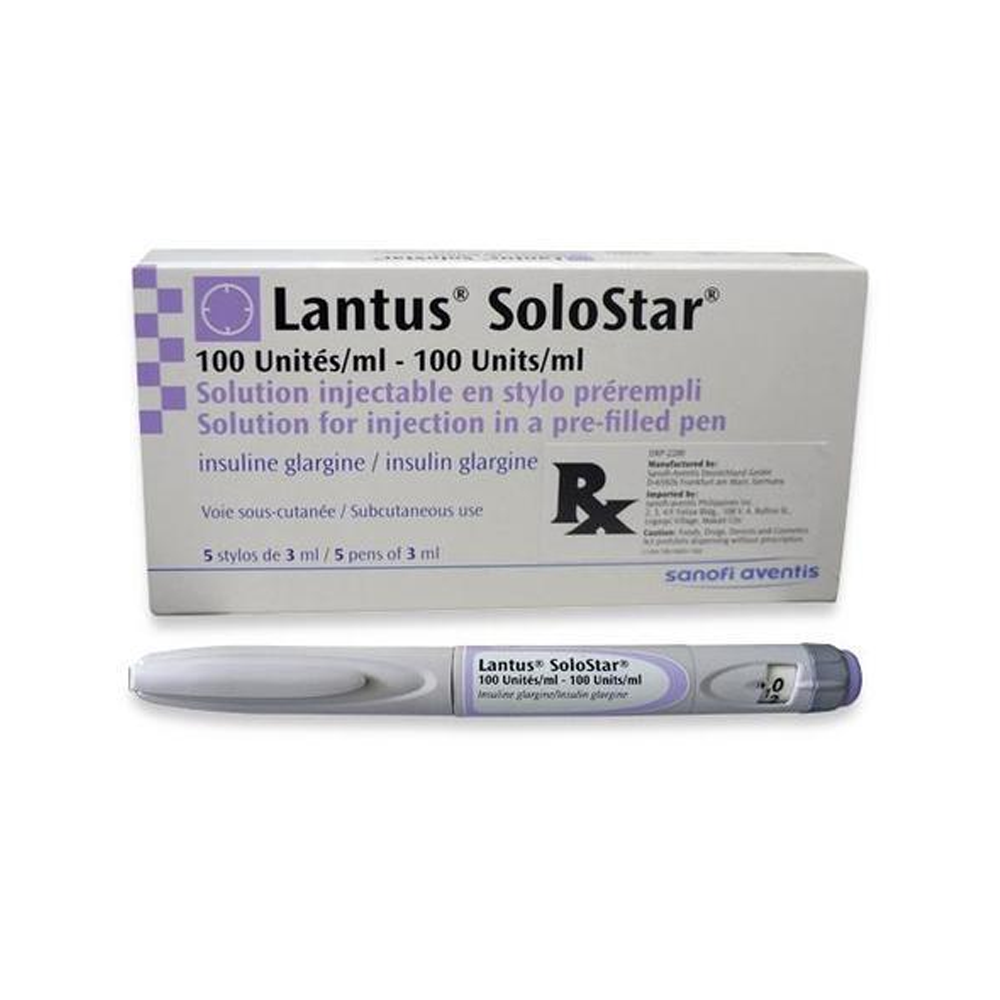 LANTUS SOLOSTAR 100 IU/MLS 5`S