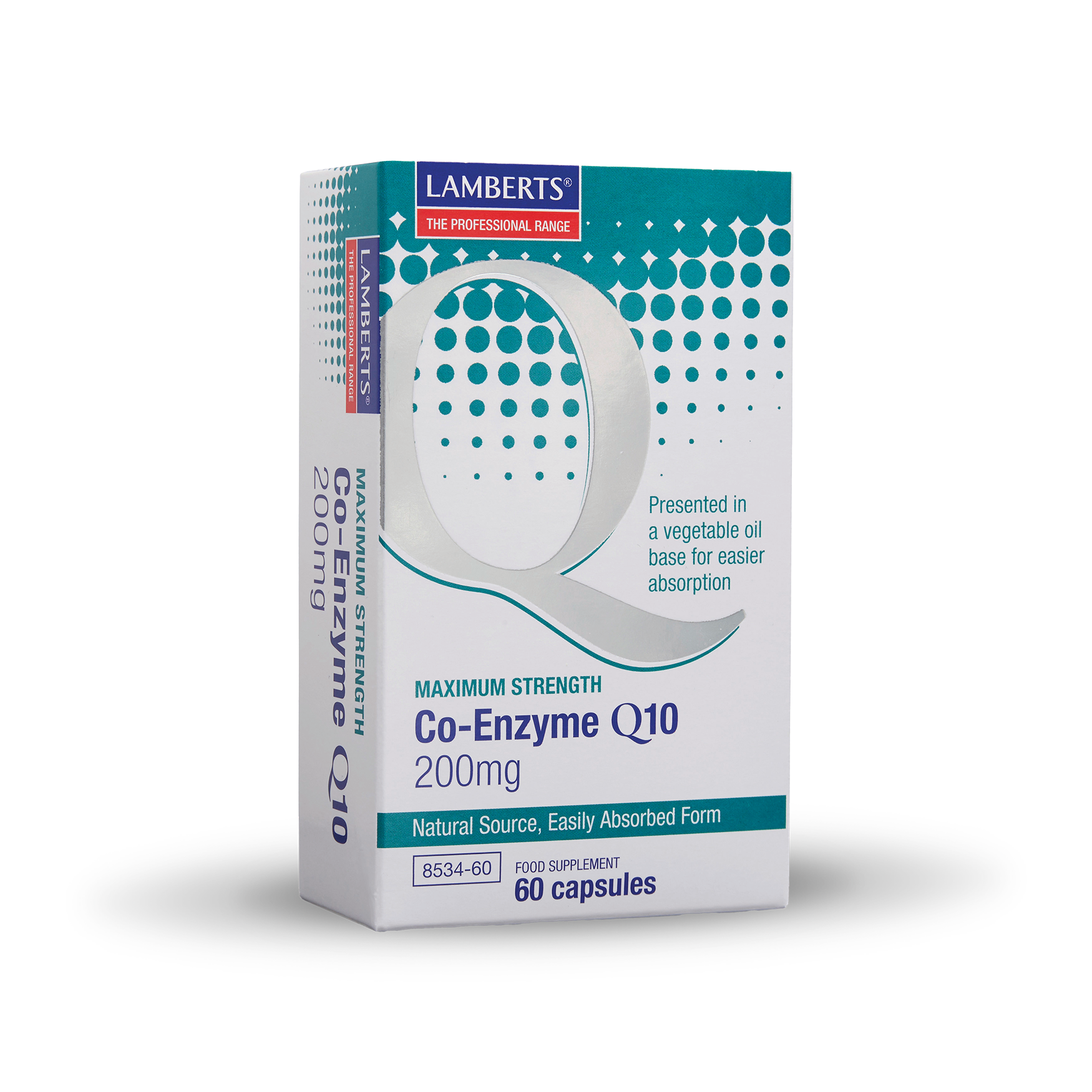 Lamberts Coq10 200mg Capsules 60's