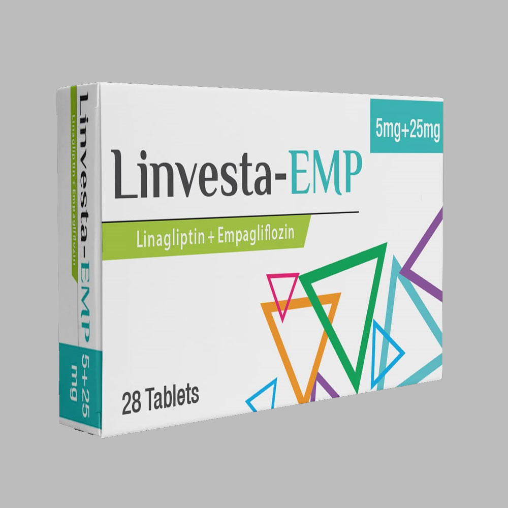 Linvesta 5mg/25mg Tablets 28's