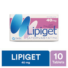Lipiget 40Mg Tablets 10's