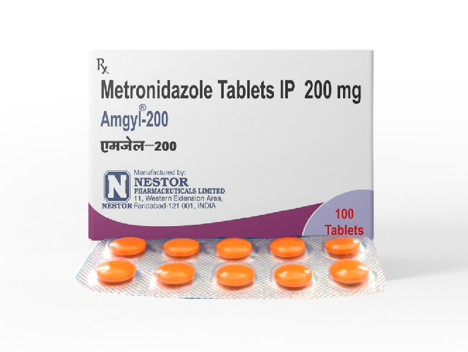 Metronidazole 200Mg Tablets 100's